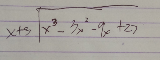 x+3sqrt(x^3-3x^2-9x+27)