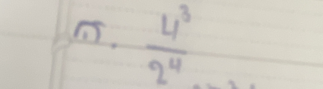  4^3/2^4 