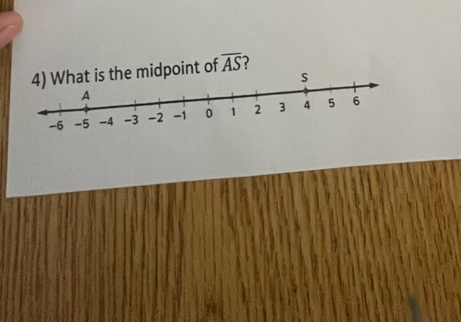 dpoint of overline AS