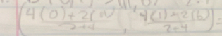 ( (4(0)+2(11))/2+4 , (sqrt((1)* 2(6)))/2+4 )=