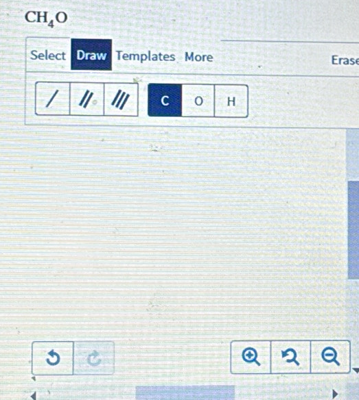 CH_4O
Select Draw Templates More Erase 
/ 
C 0 H