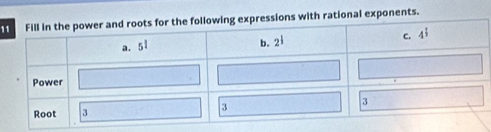 1rational exponents.