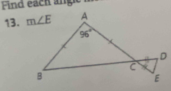 Find each änglc
13.