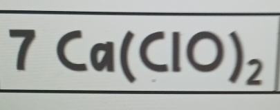 7Ca(ClO)_2