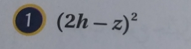 1 (2h-z)^2