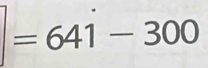 ]=64dot 1-300