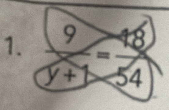 ) 
1.
3
frac 1 78°
y+1 =frac (54)^(□) 
^(□)° ^