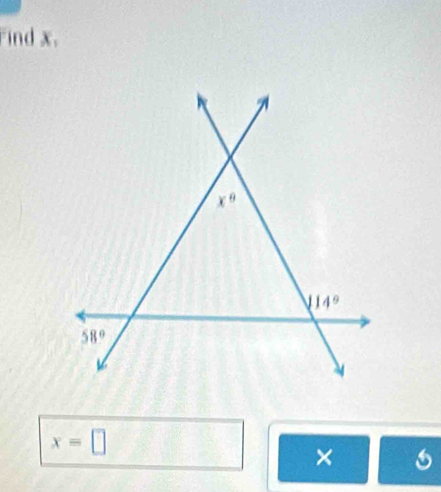 ind x,
x=□
×
6