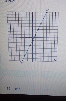 #19-21: 
19. m=