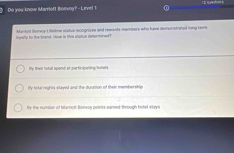 Solved: questions Do you know Marriott Bonvoy? - Level 1 Marriott ...