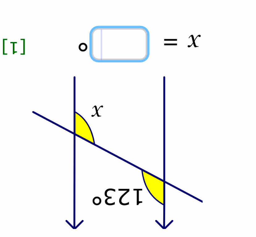 □  
I
□ =x
frac 