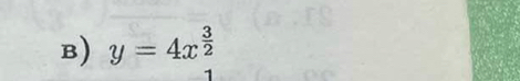 y=4x^(frac 3)2