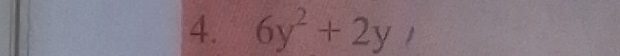 6y^2+2y,