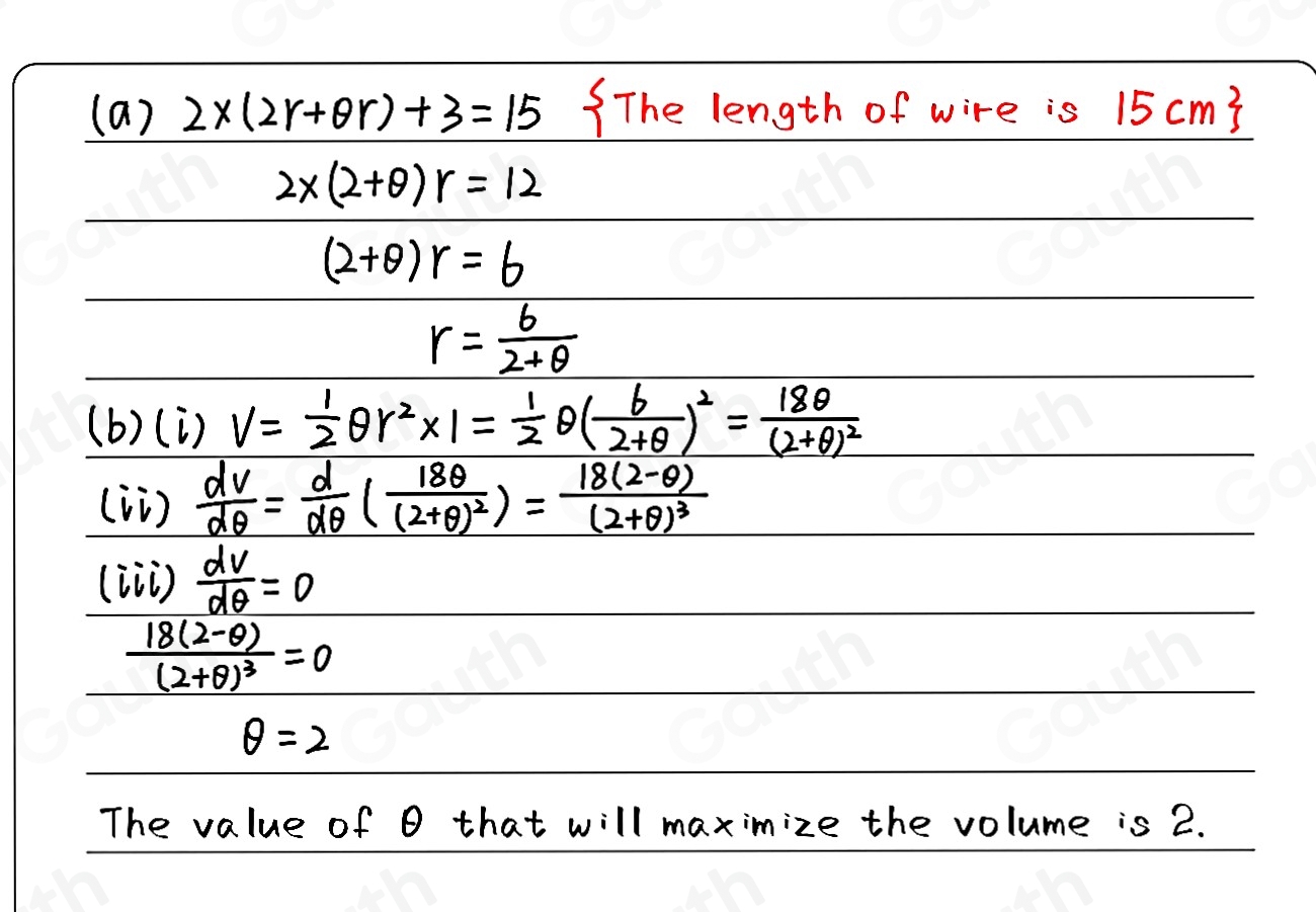 Solved: The following diagram shows a frame that is made from wire. The ...