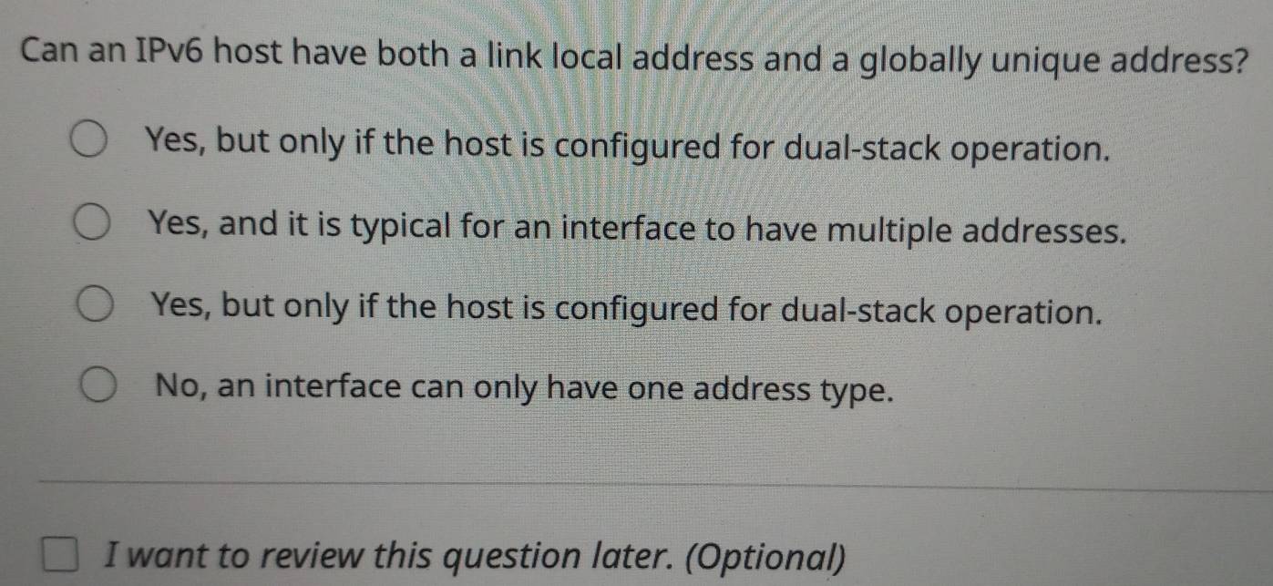 Solved: Can an IPv6 host have both a link local address and a globally ...