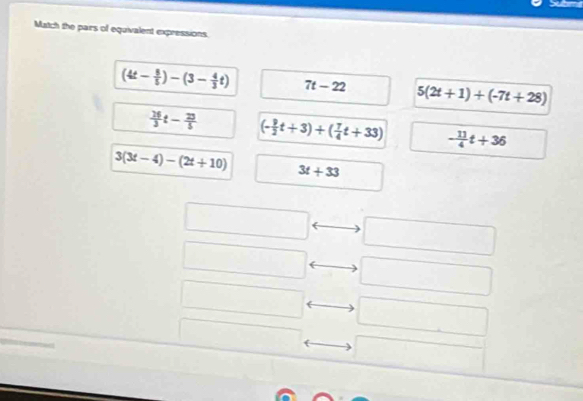 Match the pars of e