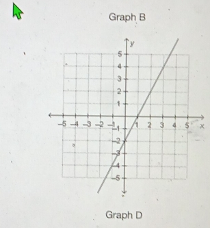 Graph B
χ
Graph D