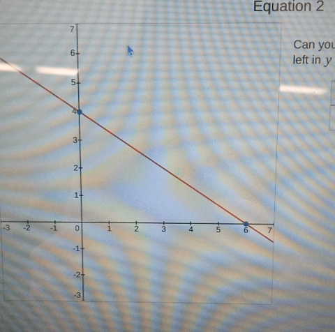 Equation 2 
n you 
t in y
-3