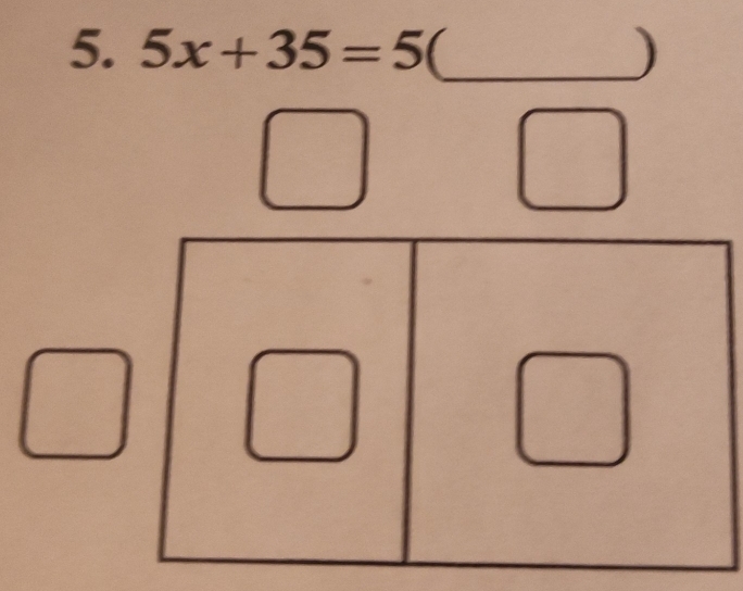 5x+35=5 _)