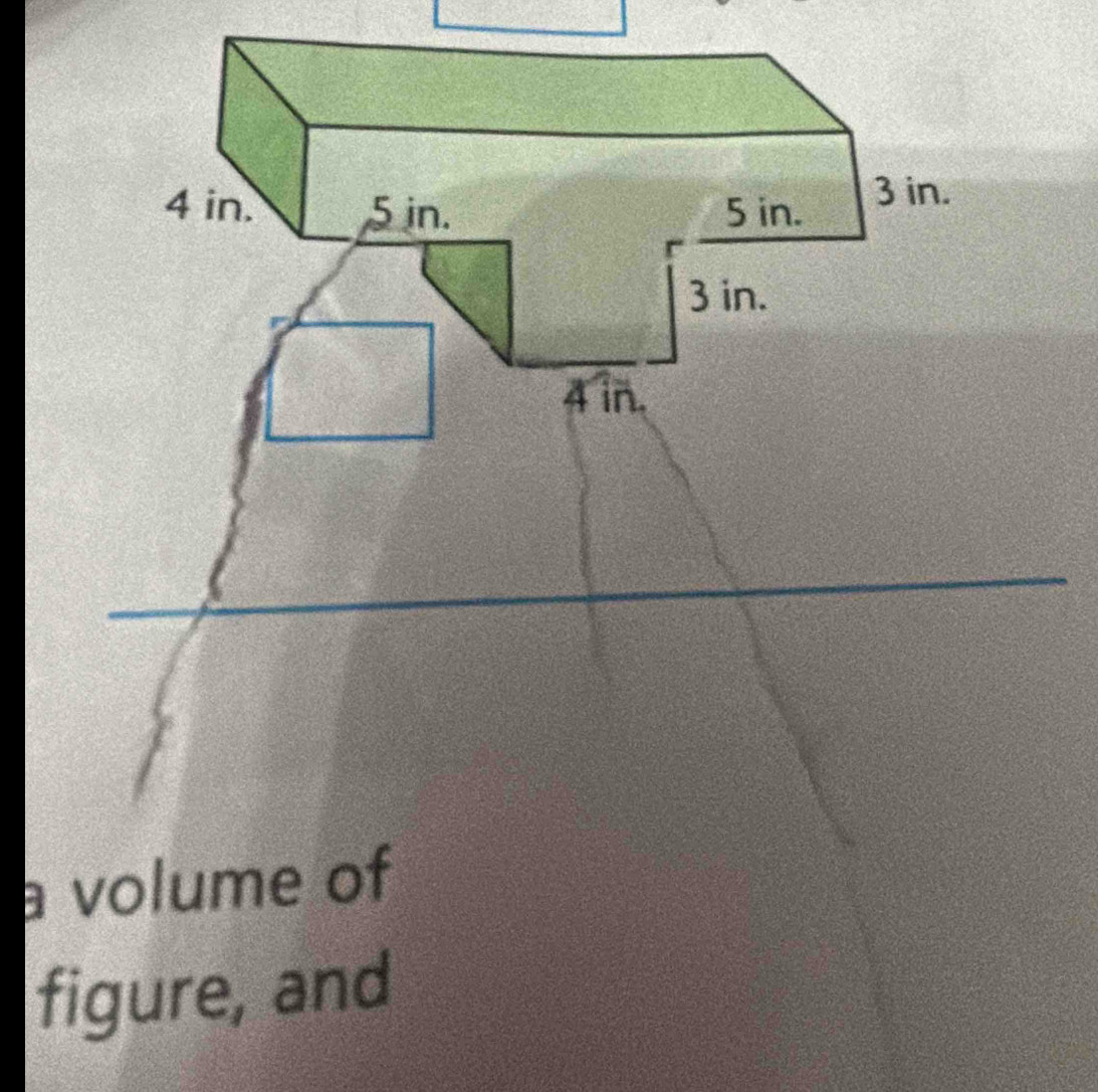 a volume of 
figure, and