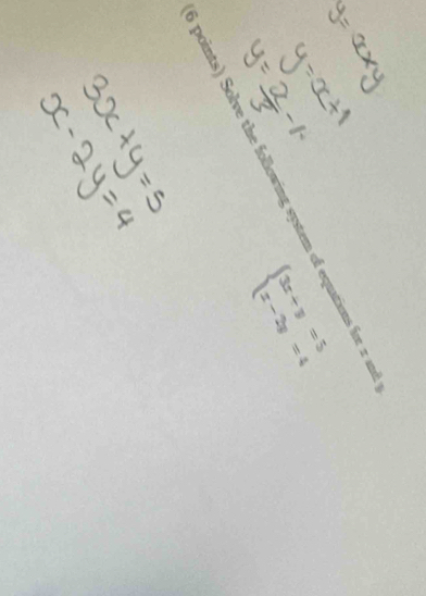 3x-2y=4
y-1- sumlimits /x =h
1+x=h
h* x=6