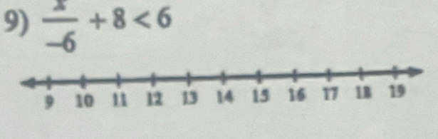  x/-6 +8<6</tex>