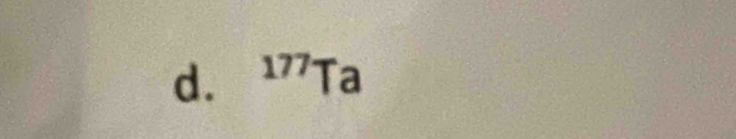 ^177Ta