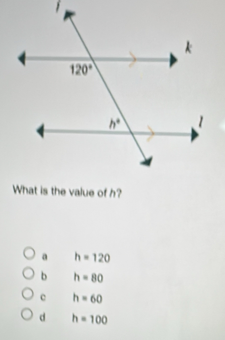 a h=120
b h=80
c h=60
d h=100