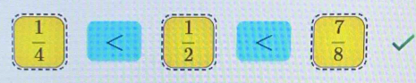  1/4 <<UNK> 1/2 <<UNK> 7/8 