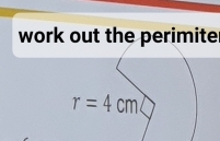 work out the perimiter