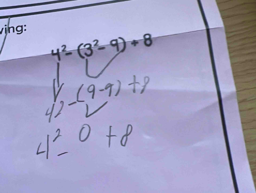 vịng:
4^2-(3^2-9)/ 8