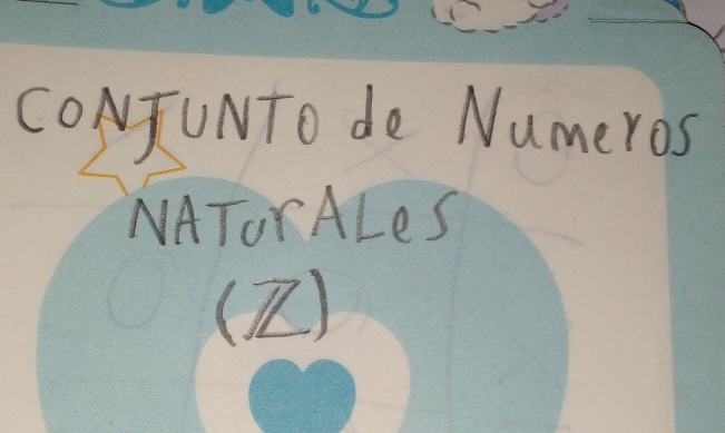 CONFUNTo de Numeros 
NATOrALeS 
(I)