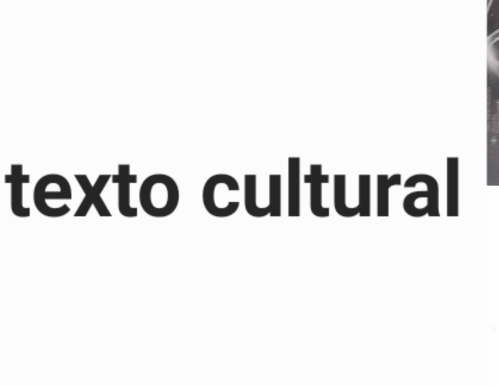 texto cultural