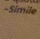 Simile