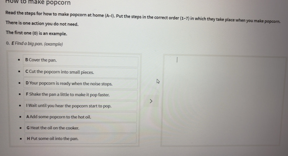 Risolto:How to make popcorn Read the steps for how to make popcorn at ...