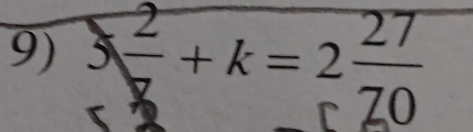 + k = 22