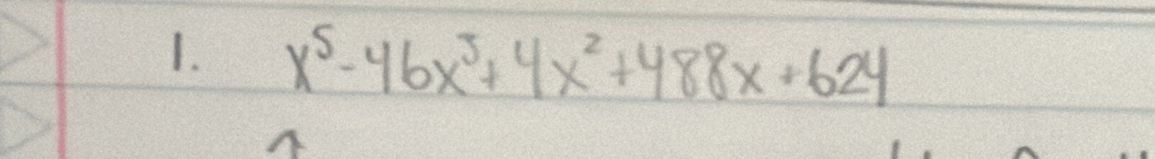 x^5-46x^3+4x^2+488x+624