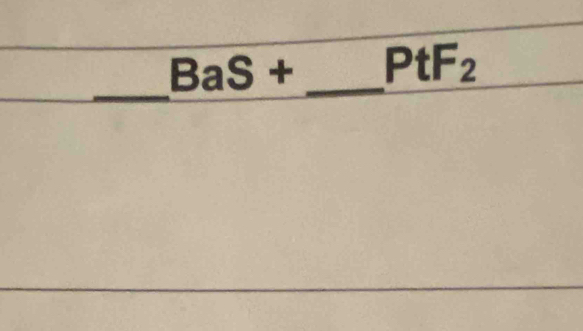 BaS+ _ PtF_2
_