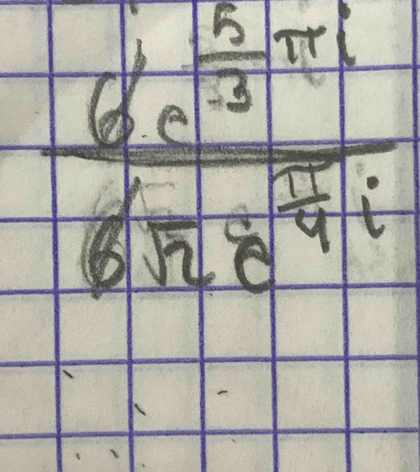 frac 6c^(frac 5)3π i6π c^(frac 7)4i