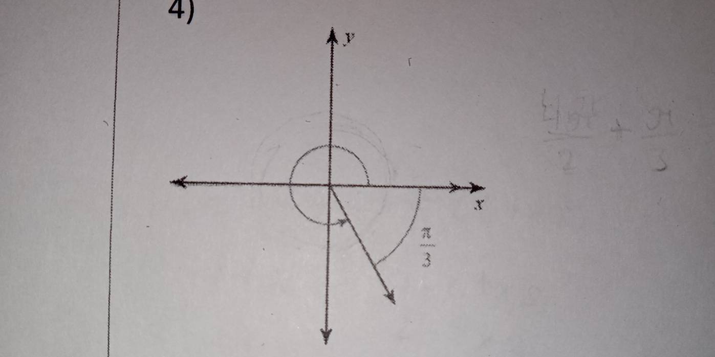 y
3
 π /3 