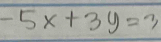 -5x+3y=3