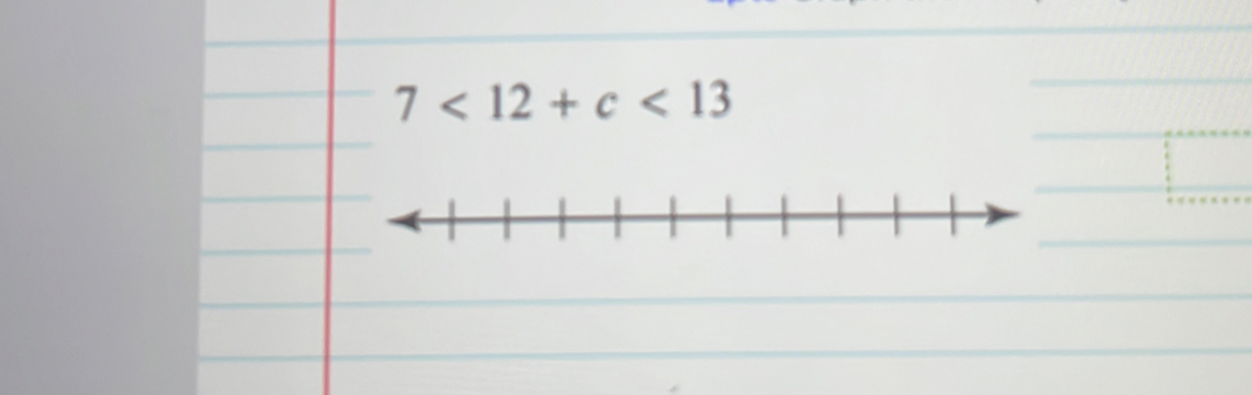 7<12+c<13</tex>