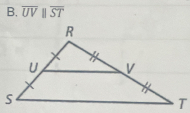 overline UVparallel overline ST