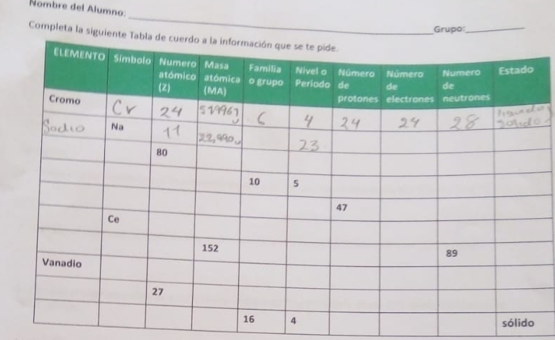 Nombre del Alumno: 
_ 
Grupo 
_ 
Completa la sig