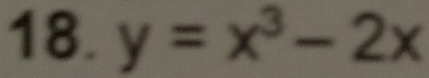 y=x^3-2x