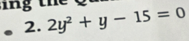 2.2y^2+y-15=0