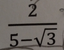  2/5-sqrt(3) 