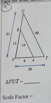 ind the se. 
_ △ VUTsim
Scale Factor =