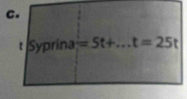 Syprina=5t+...t=25t