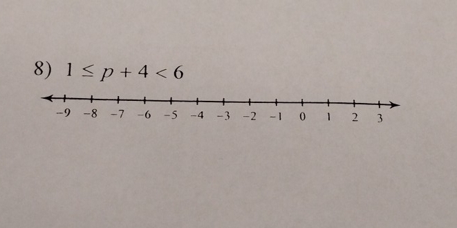 1≤ p+4<6</tex>